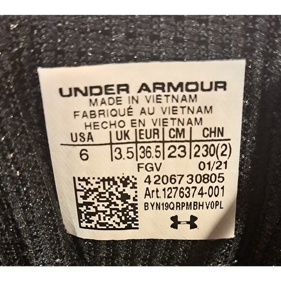 Under Armor Stellar G2 Tactical Leather  Combat Boots Black Women's 6 Military - Picture 9 of 9